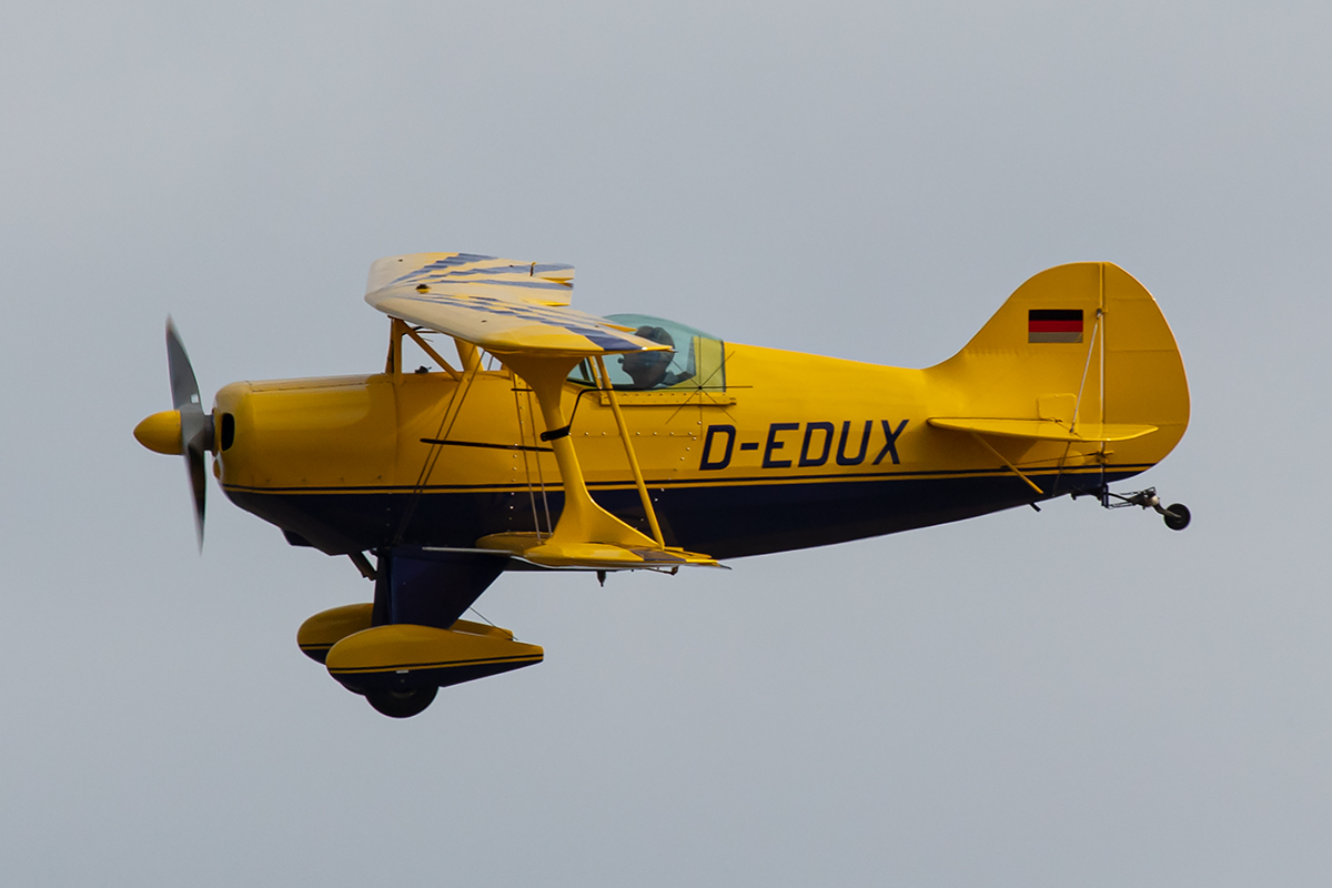 Private, D-EDUX, Pitts, S-1 Spezial, 14.09.2019, EDST, Hahnweide, Germany



