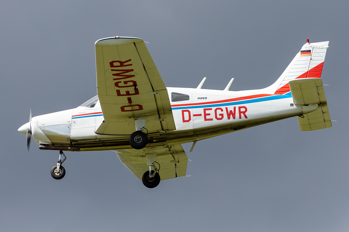 Private, D-EGWR, Piper, PA-28-161 Warrior II, 25.05.2021, ETSN, Neuburg, Germany