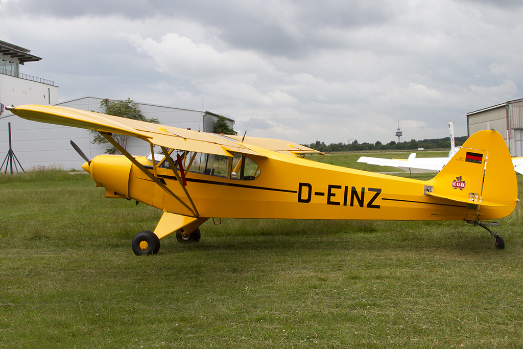Private, D-EINZ, Piper, PA-18-150 Super Cub, 21.06.2015, EDTF, Freiburg, Germany 




