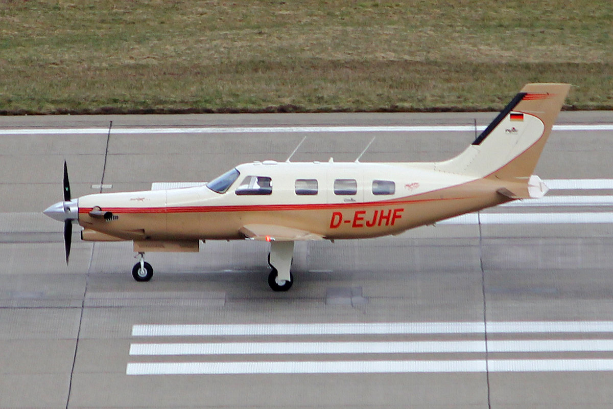 Private, D-EJHF, PA-46-310P Malibu, msn: 4608081, 16.März 2021, ZRH Zürich, Switzerland.