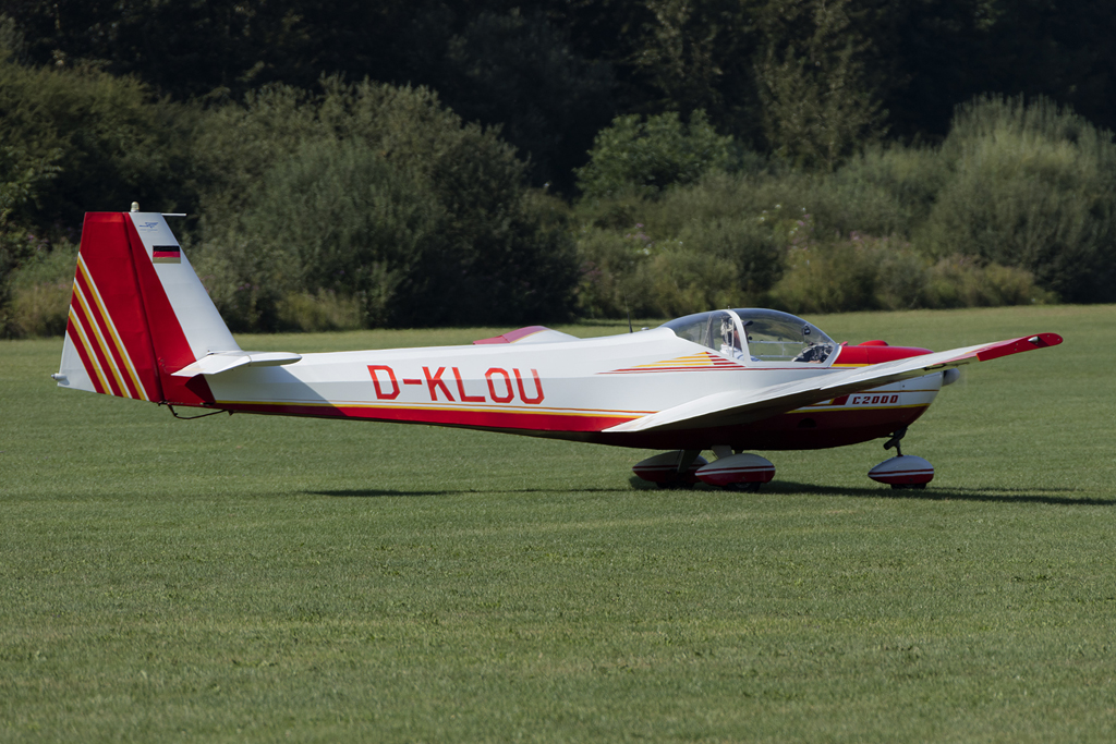 Private, D-KLOU, Scheibe, SF-25A Motorfalke, 29.08.2015, EDSW, Altdorf, Germany 



