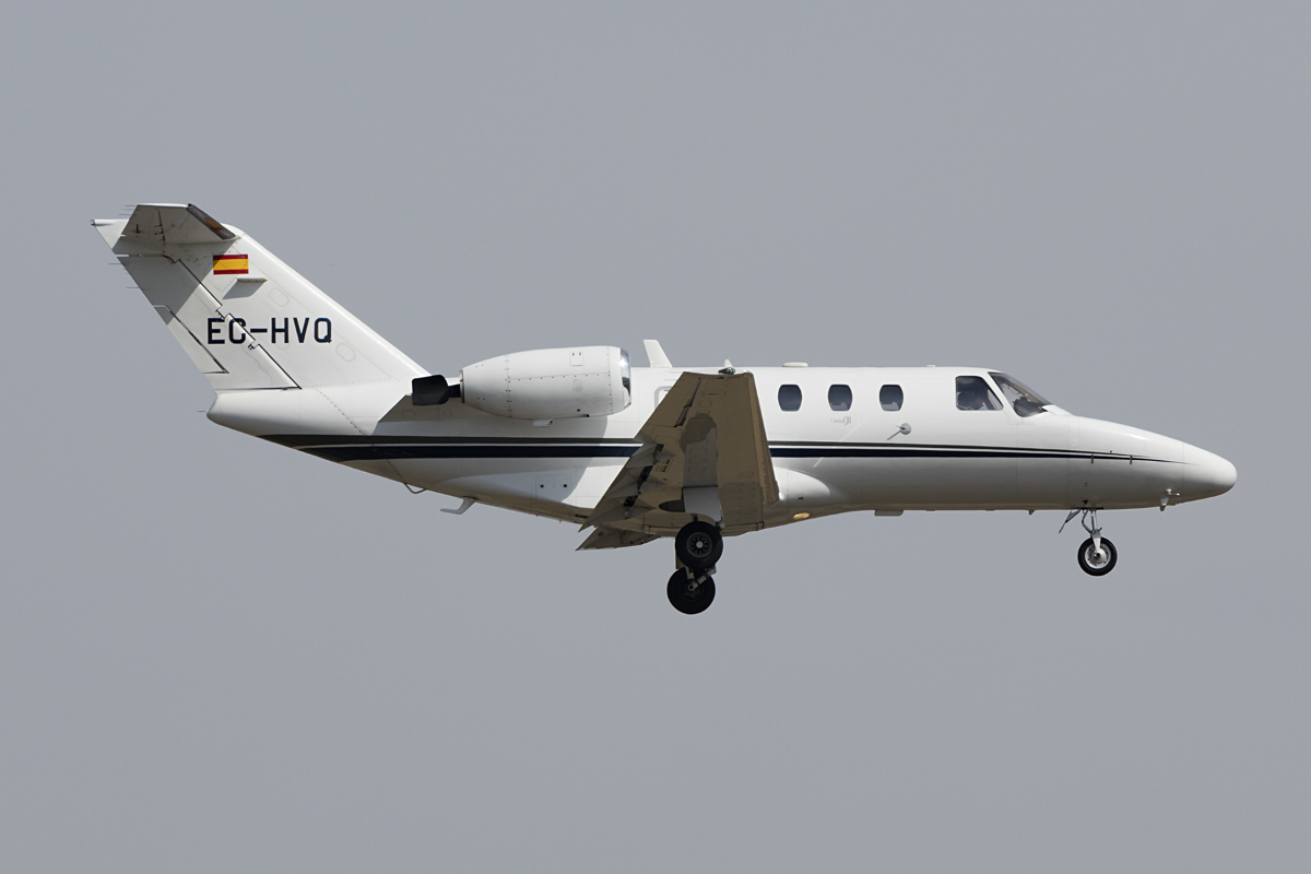 Private, EC-HVQ, Cessna, 525 Citation CJ-1, 18.10.2016, AGP, Malaga, Spain 


