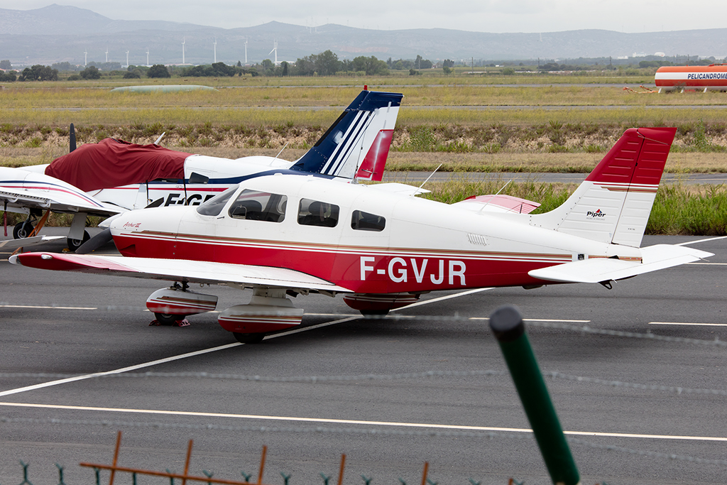 Private, F-GVJR, Piper, PA-28-181 Archer III, 15.09.2015, PGF, Perpignan, France 



