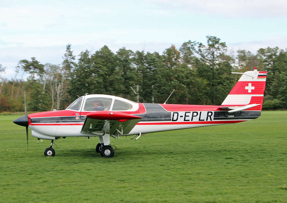 Private Fuji FA-200-180 Aero-Subaro, D-EPLR, Flugplatz Bienenfarm, 17.09.2022