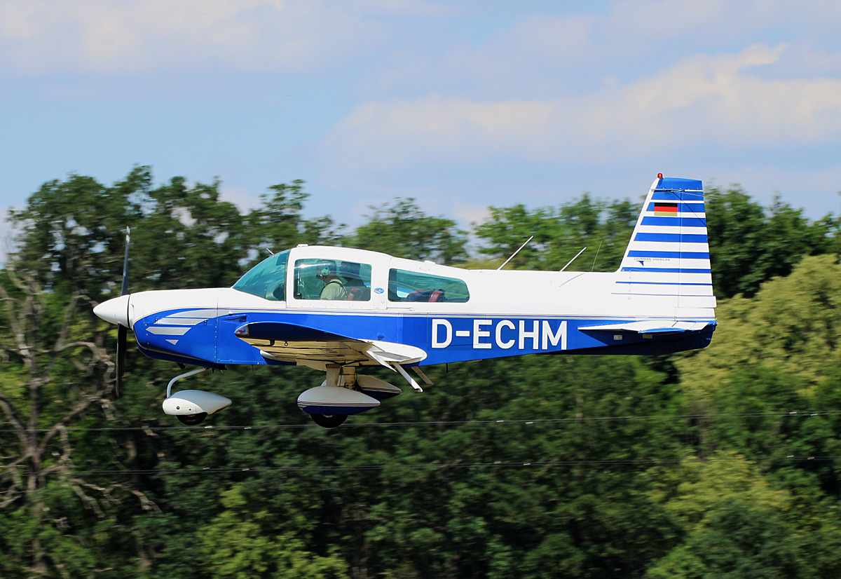 Private Grumman AA-5, D-ECHM, Flugplatz Bienenfarm, 02.07.2022
