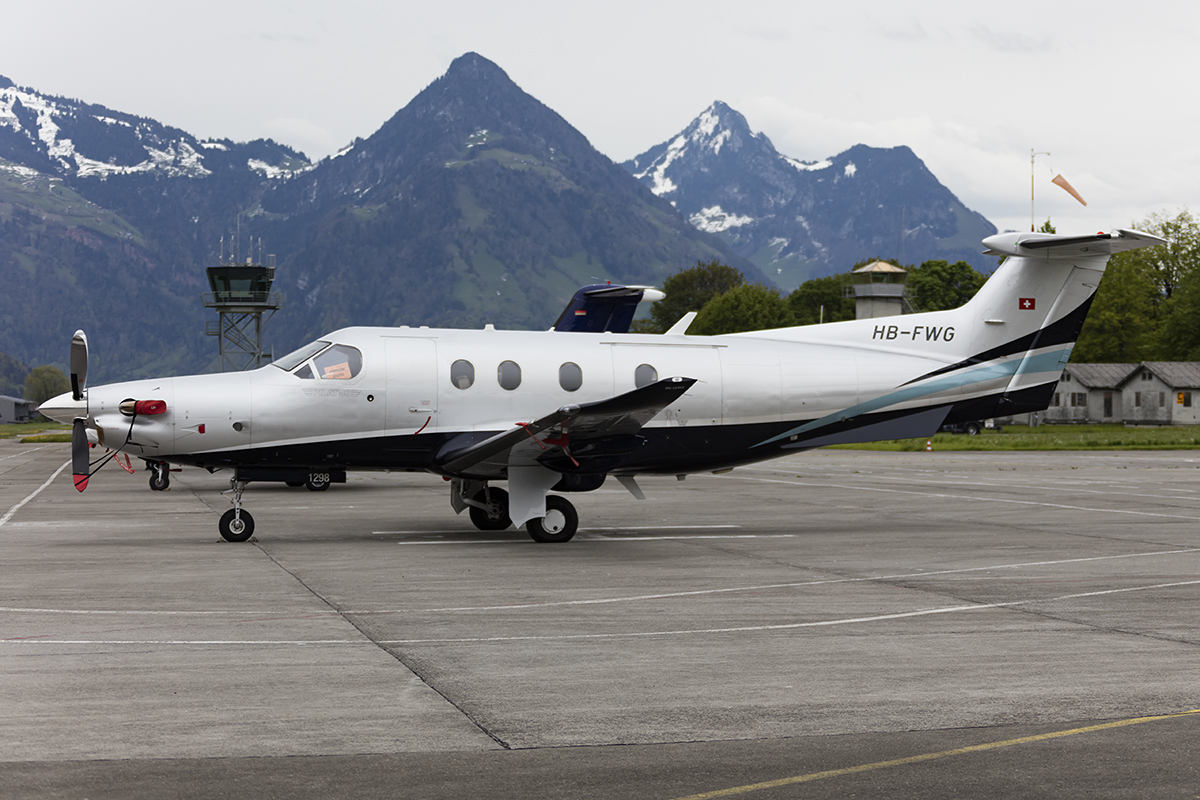 Private, HB-FWG, Pilatus, PC-12-47, 02.05.2017, LSZC, Buochs, Switzerland 



