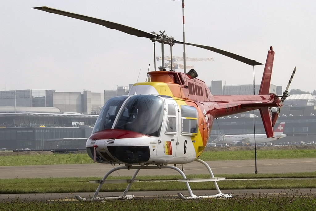 Private, HB-XUW, Agusta-Bell, 206B-3, 22.09.2013, ZRH, Zrich, Switzerland



