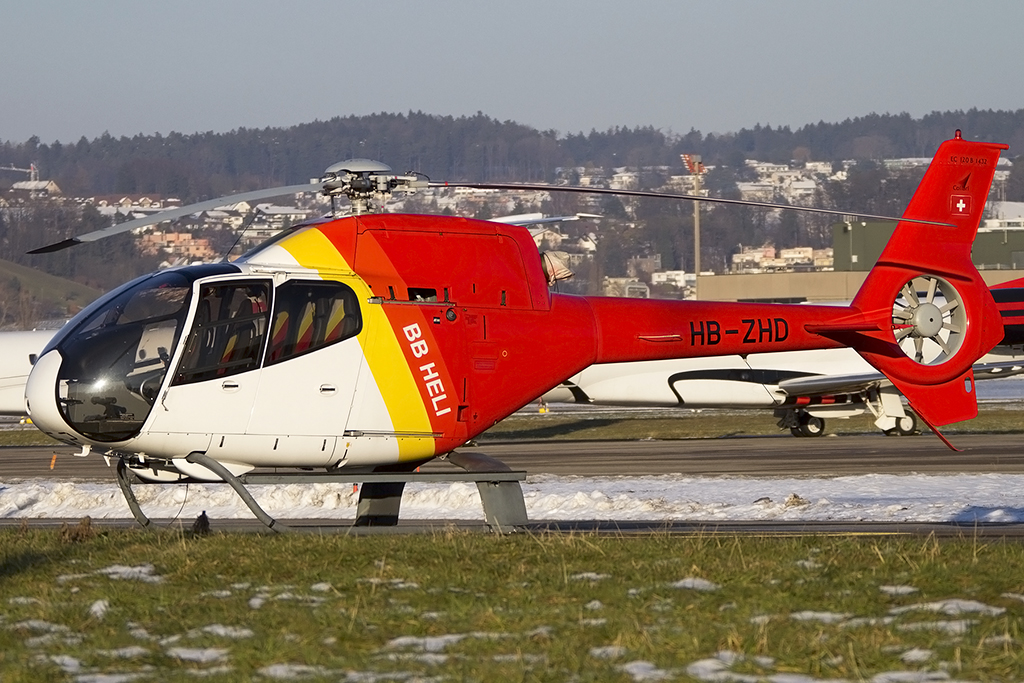 Private, HB-ZHD, Eurocopter, EC-120B Colibri, 10.02.2015, ZRH, Zürich, Switzerland



