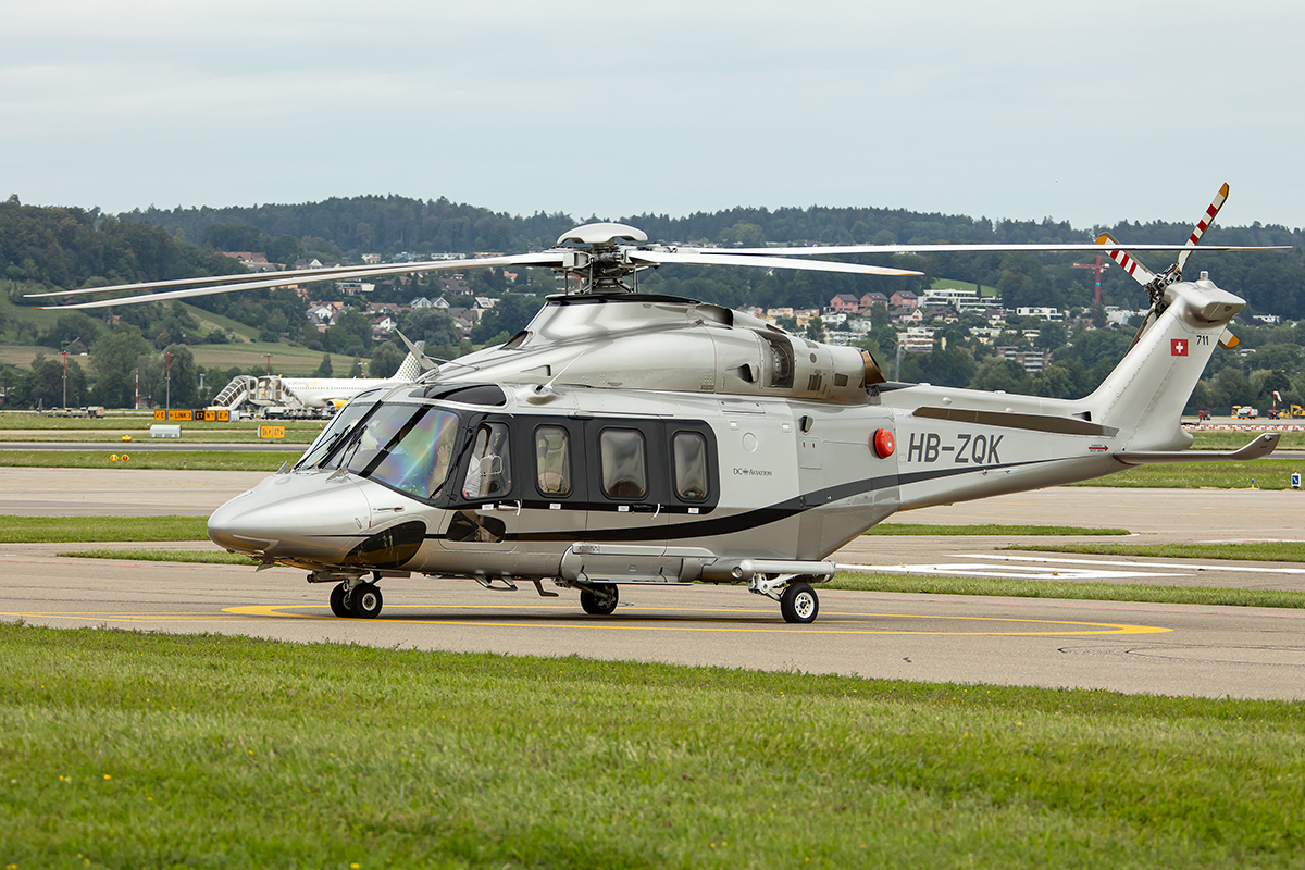Private, HB-ZQK, Agusta, A109, 17.08.2019, ZRH, Zürich, Switzerland



