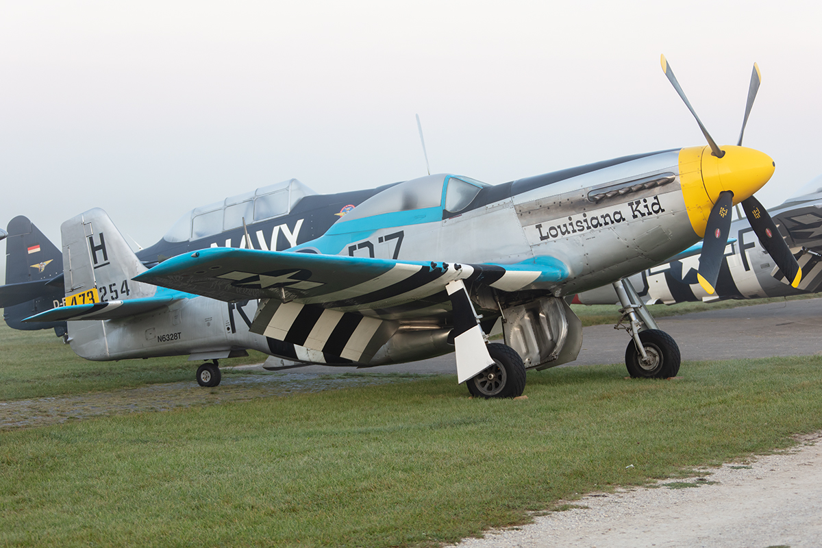 Private, N6328T, North-American, P-51 Mustang, 15.09.2019, EDST, Hahnweide, Germany


