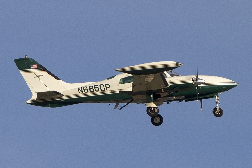 Private, N685CP, Cessna, T310R, 18.01.2015, BSL, Basel, Switzerland 





