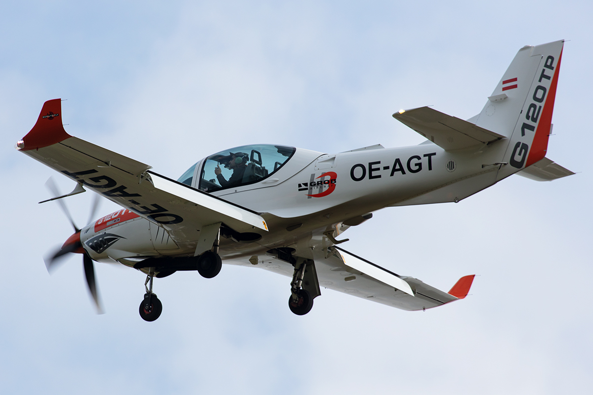 Private, OE-AGT, Grob, G-120TP, 14.09.2019, EDST, Hahnweide, Germany



