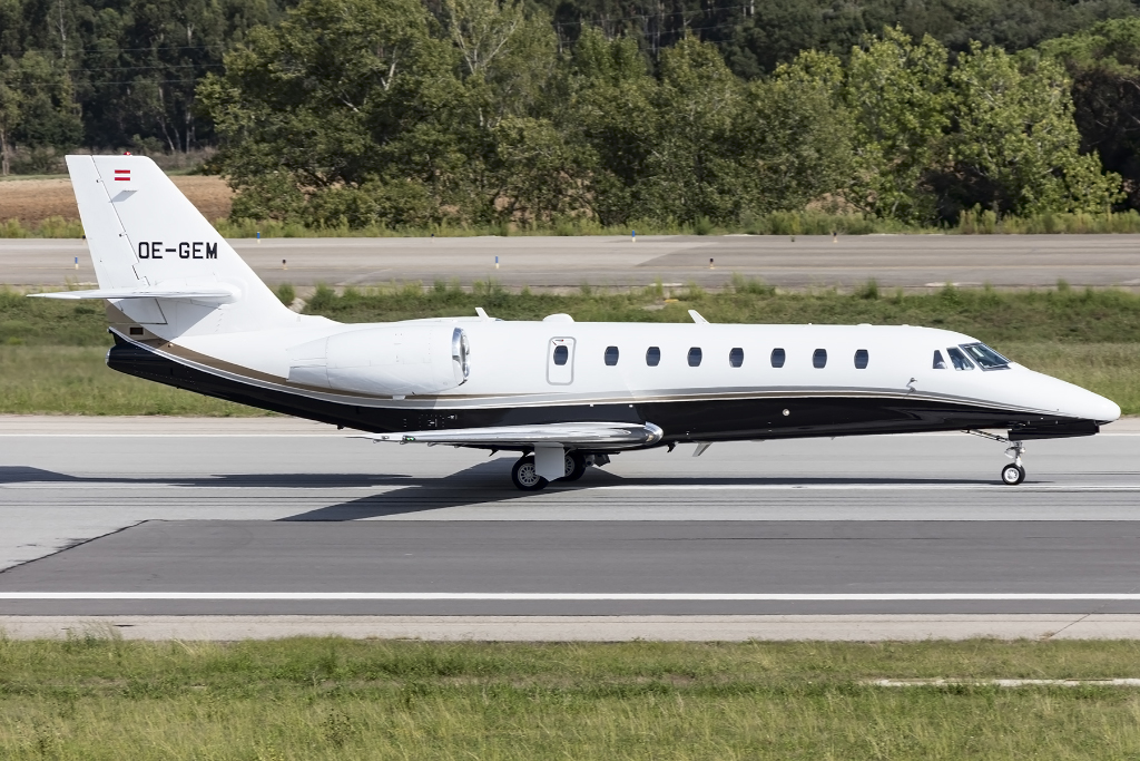 Private, OE-GEM, Cessna, 680 Citation Sovereign, 18.09.2015, GRO, Girona, Spain 




