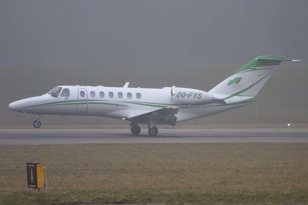Private, OO-FYS, Cessna, 525B Citation CJ3, 12.02.2015, GVA, Geneve, Switzerland



