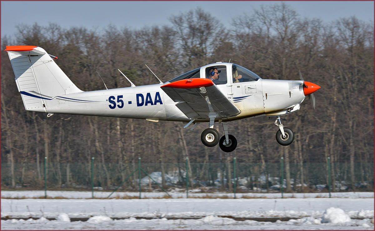 Private S5-DAA; Piper PA-38 Tomahawk; Maribor MBX, Trainingsflug; 15.2.2018