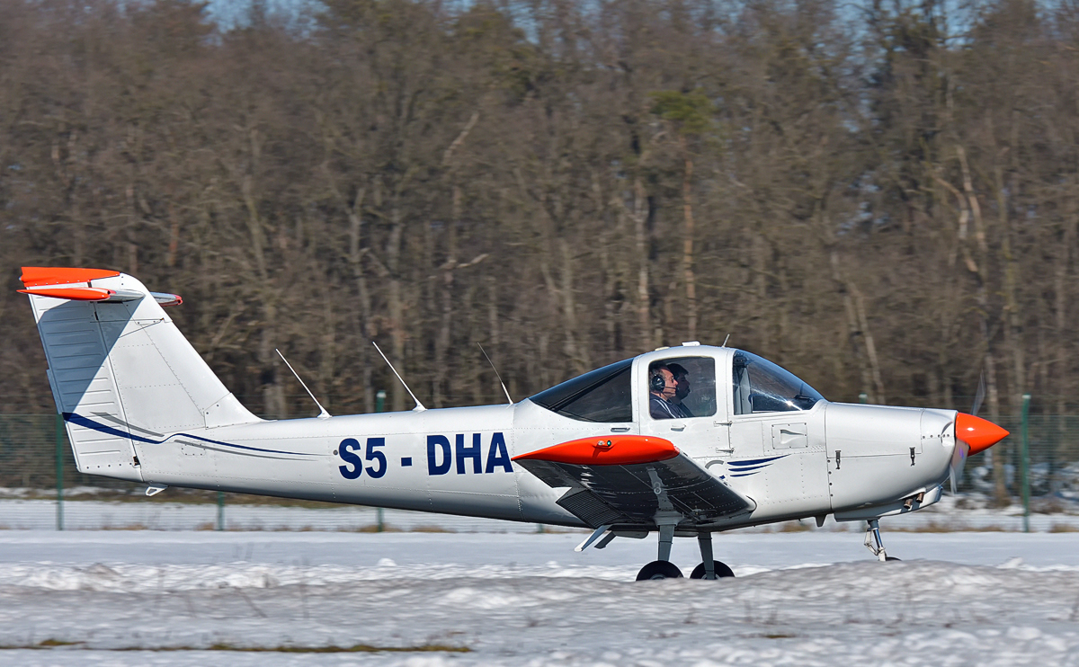 Private S5-DHA; Piper PA-38 Tomahawk; Maribor MBX, Trainingsflug; 8.3.2018