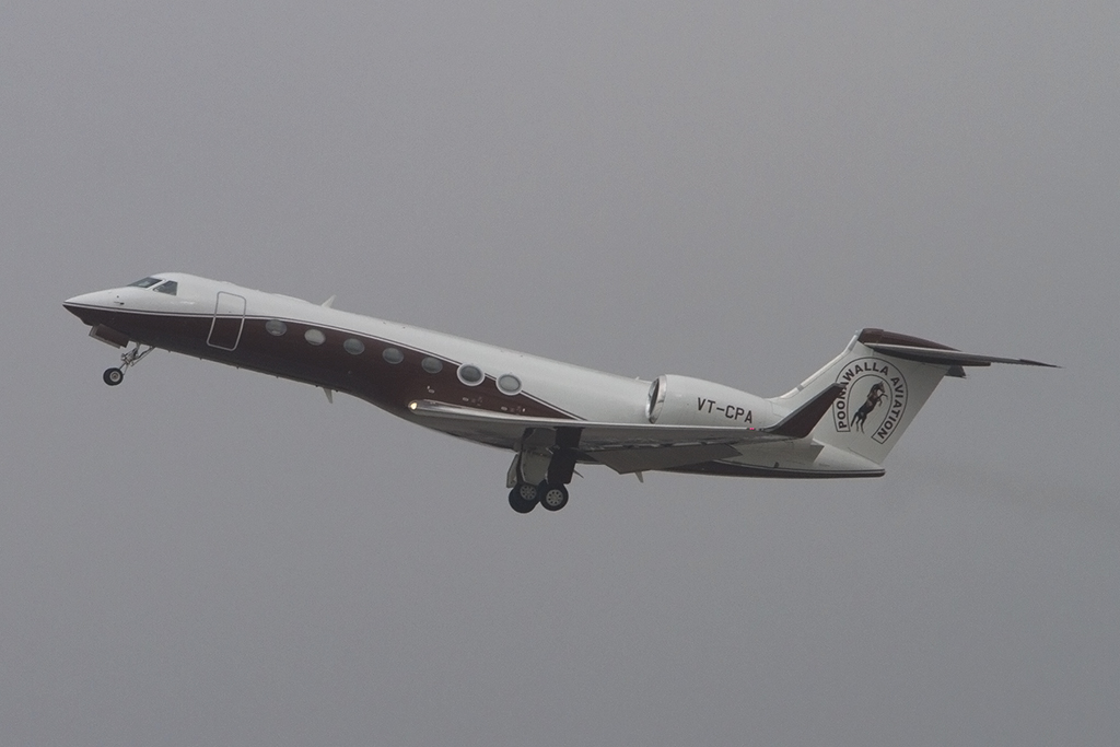 Private, VT-CPA, Gulfstream, G-550, 24.01.2015, ZRH, Zürich, Switzerland 



