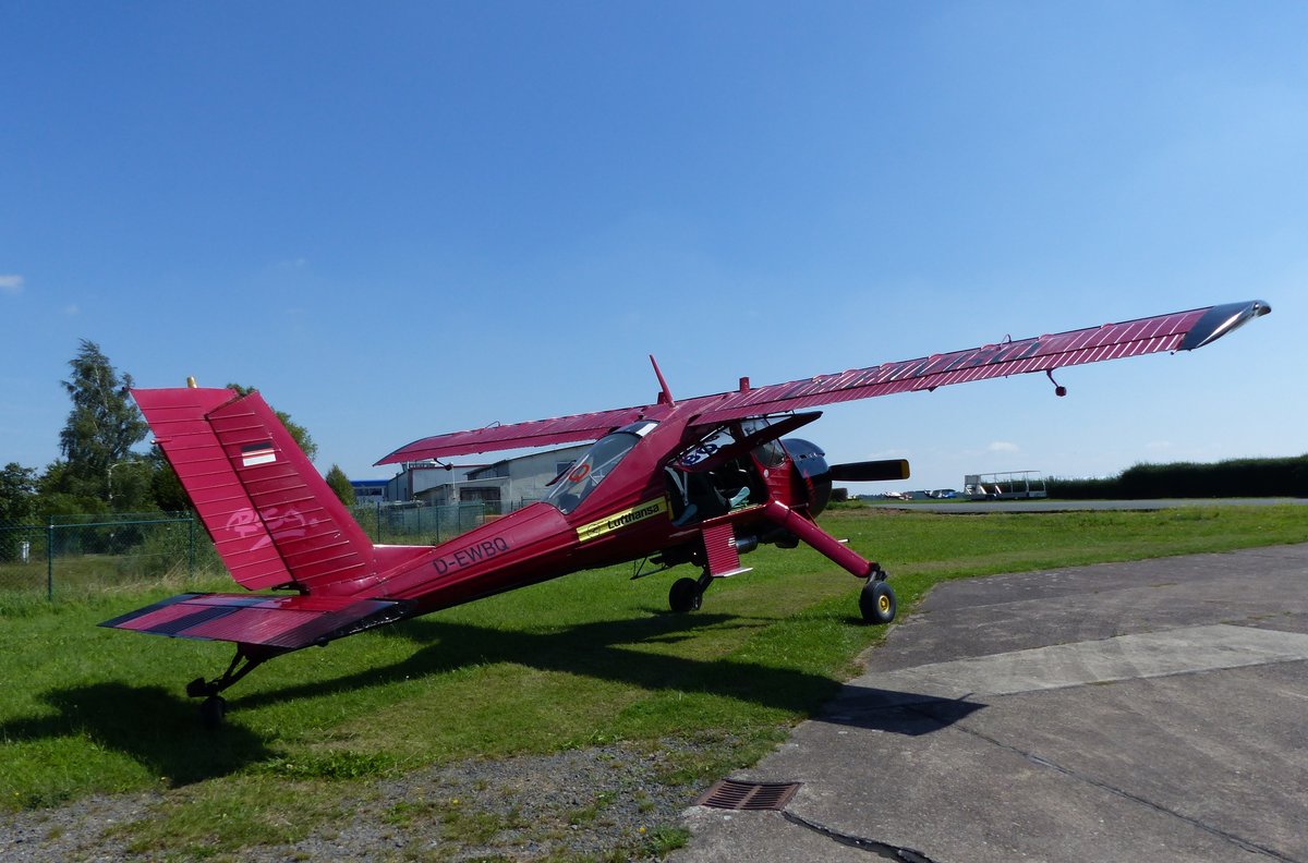 PZL 104 Wilga 35, D-EWBQ(ex. DDR-WBQ), Flugplatz Gera (EDAJ), 28.8.2017