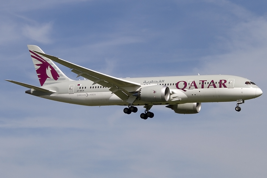 Qatar Airways, A7-BCA, Boeing, B787-8, 22.09.2013, ZRH, Zrich, Switzerland 


