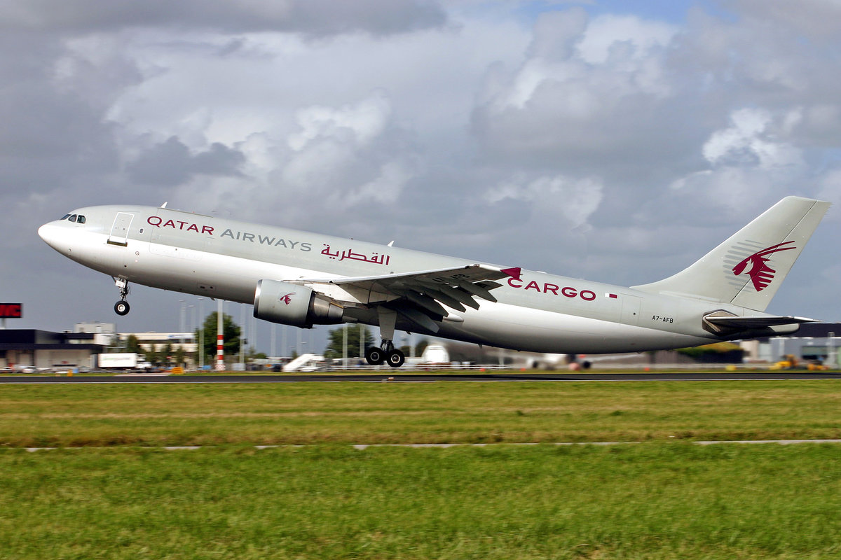 Qatar Airways Cargo, A7-AFB, Airbus A300-622RF, msn: 614,  Al Arish , 15.September 2004, AMS Amsterdam, Netherlands.