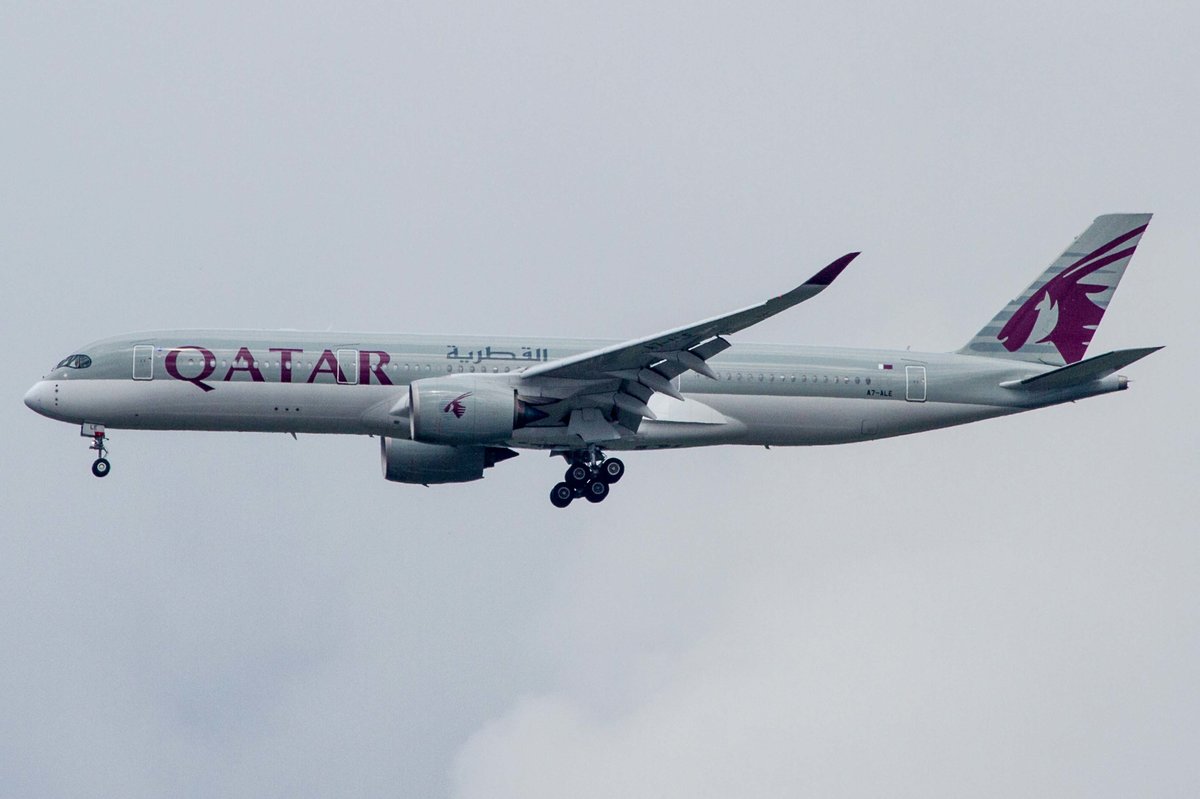 Qatar Airways (QR-QTR), A7-ALE, Airbus, A 350-941, 10.07.2017, FRA-EDDF, Frankfurt, Germany 