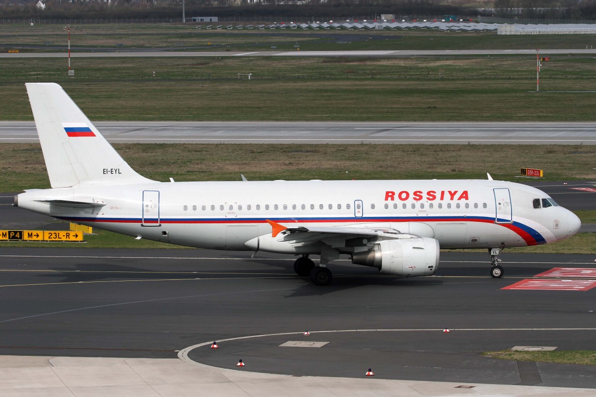 Rossiya (FV/SDM), EI-EYL, Airbus, A 319-111, 03.04.2015, DUS-EDDL, Düsseldorf, Germany