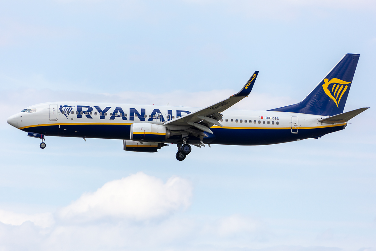 Ryanair ( Malta Air ), 9H-QBG, Boeing, B737-8AS, 16.08.2021, BER, Berlin, Germany