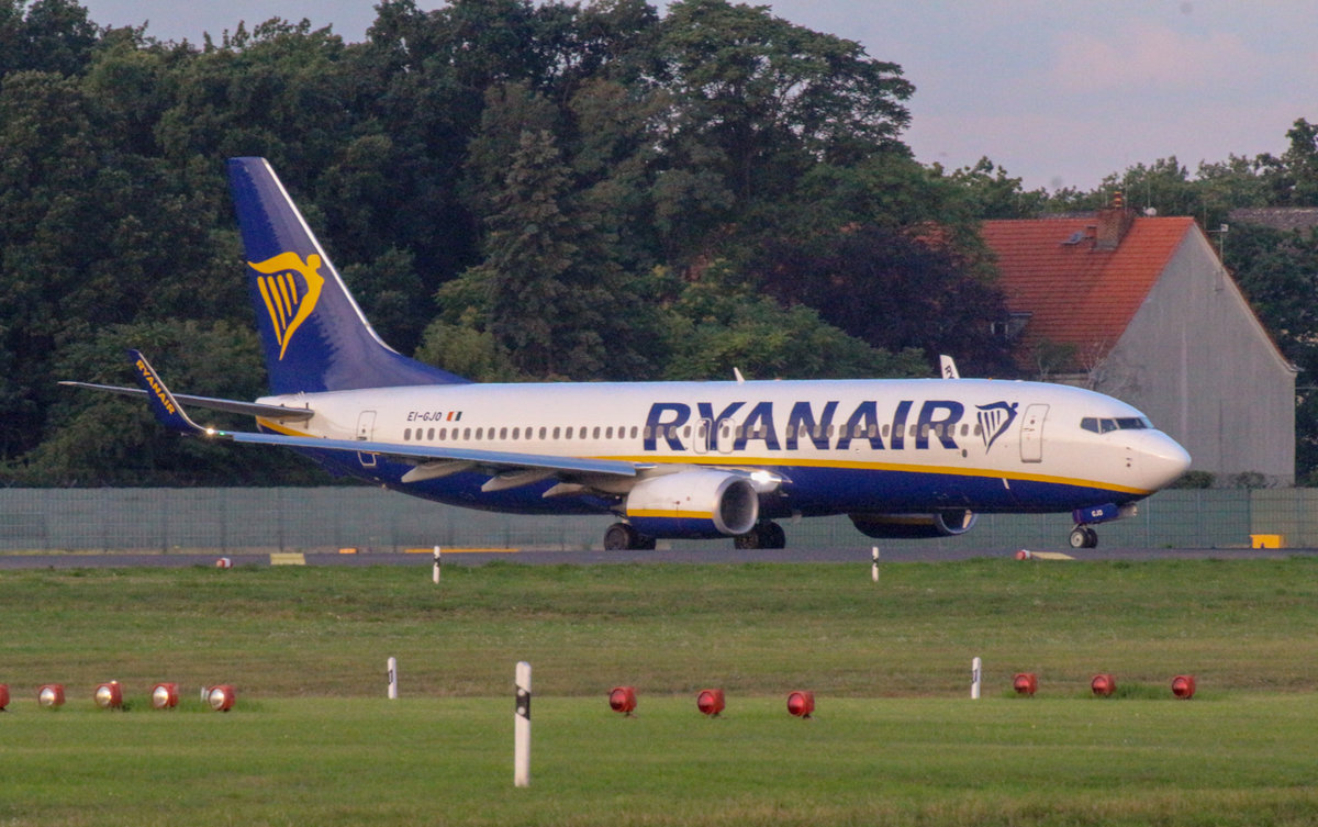 Ryanair, Boeing B 737-8AS, EI-GJO, TXL, 10.08.2019