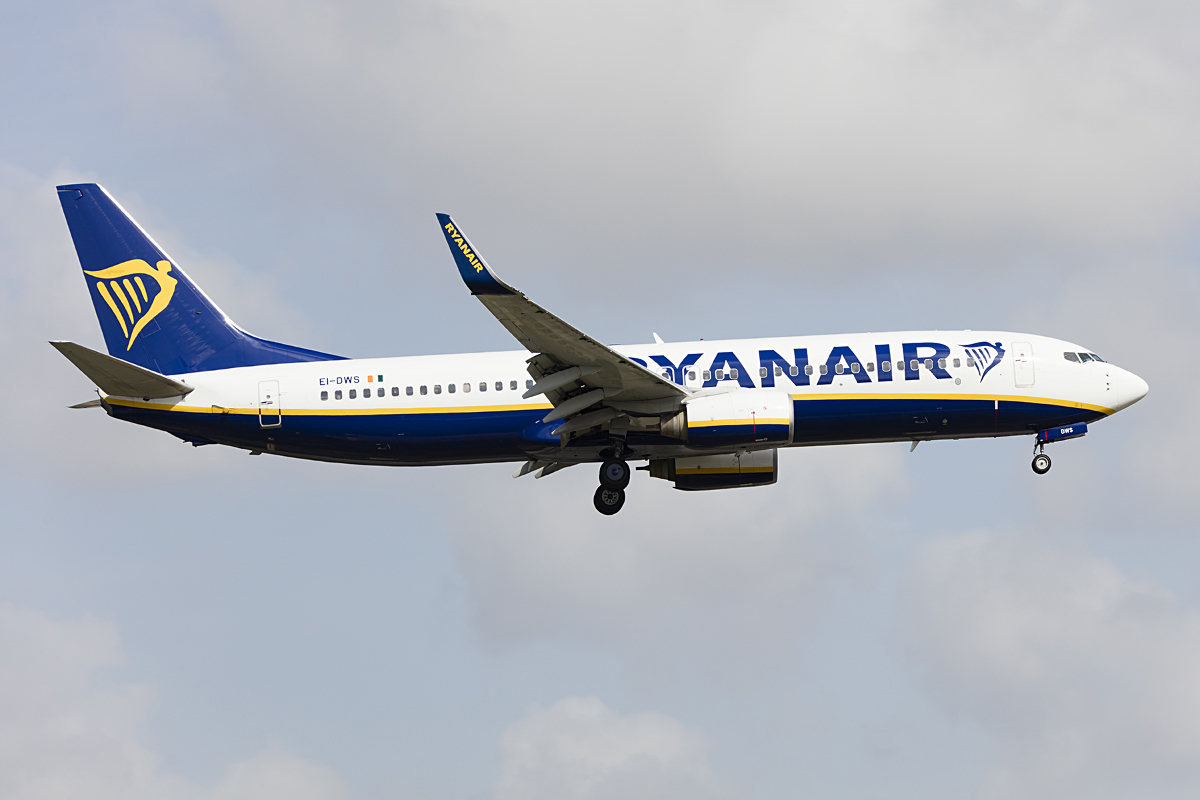 Ryanair, EI-DWS, Boeing, B737-8AS, 28.10.2016, AGP, Malaga, Spain



