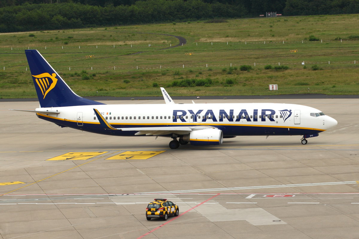 Ryanair, EI-DYC, Boeing B737-800. Köln-Bonn (CGN/EDDK) am 16.07.2017.