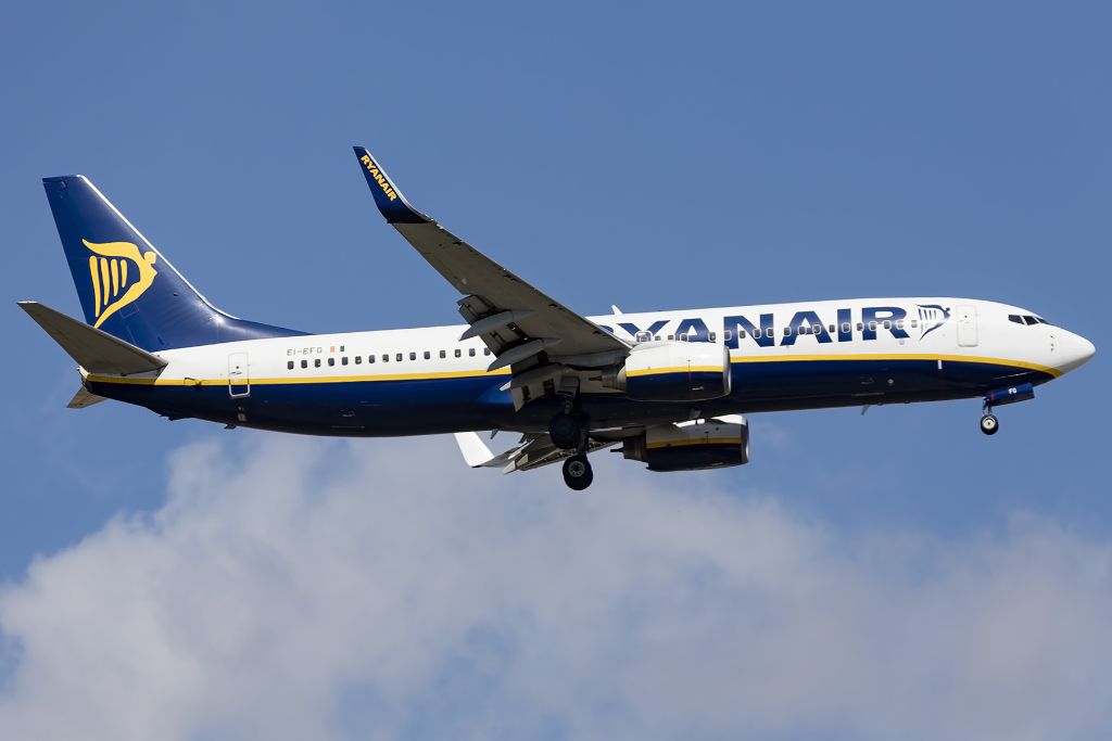 Ryanair, EI-EFG, Boeing, B737-8AS, 20.09.2015, BCN, Barcelona, Spain 




