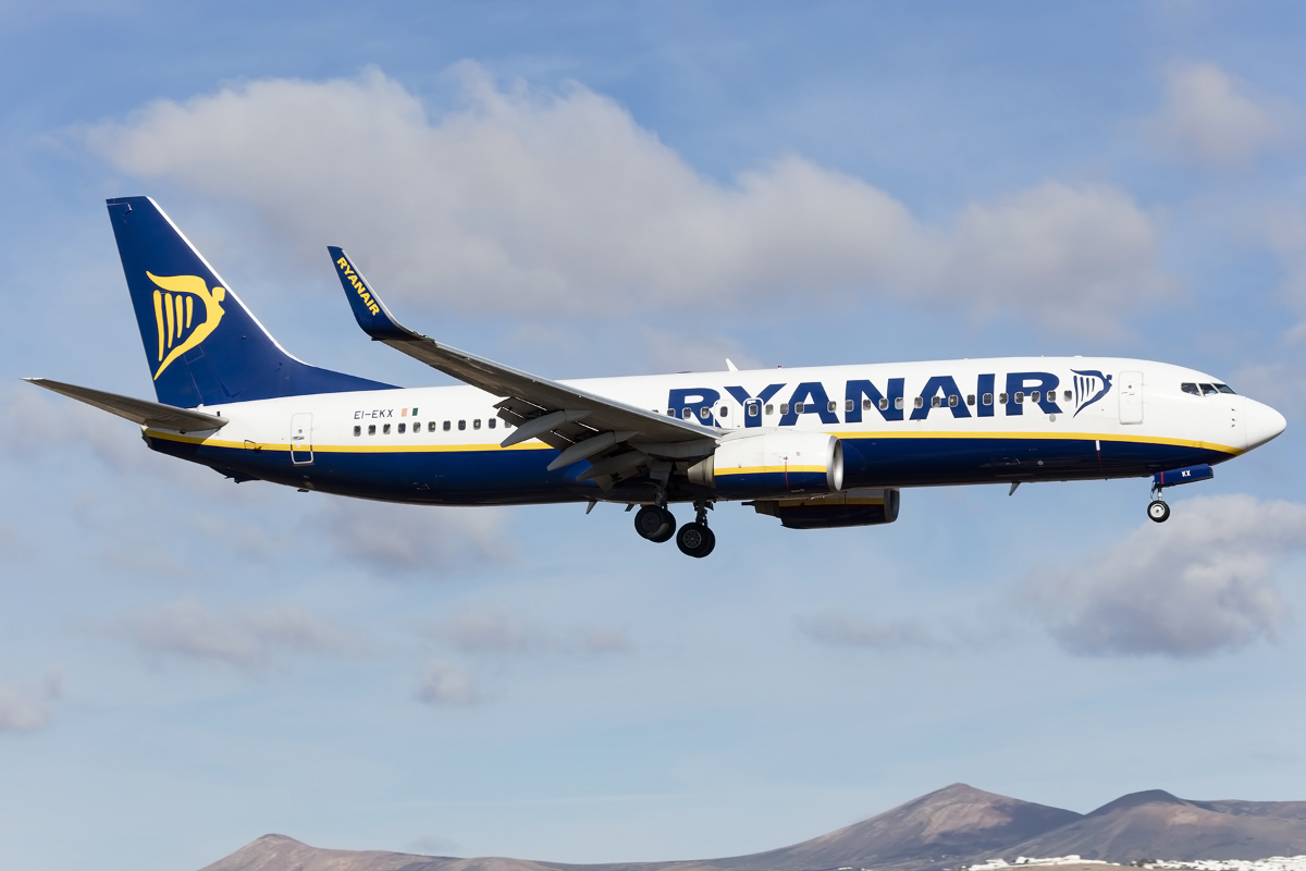Ryanair, EI-EKX, Boeing, B737-8AS, 17.04.2016, ACE, Arrecife, Spain 


