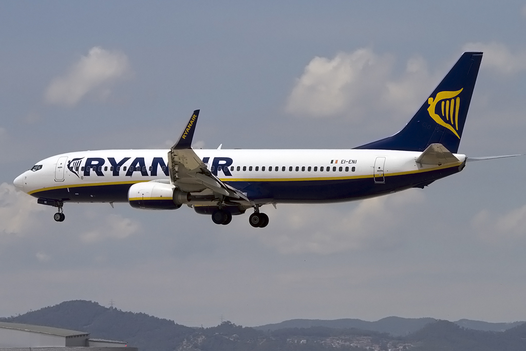 Ryanair, EI-ENI, Boeing, B737-8AS, 27.05.2014, BCN, Barcelona, Spain 


