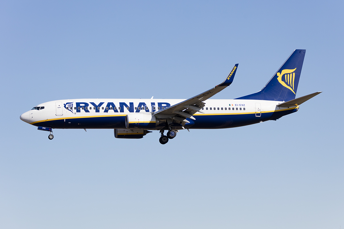 Ryanair, EI-EVZ, Boeing, B737-8AS, 10.09.2017, BCN, Barcelona, Spain 


