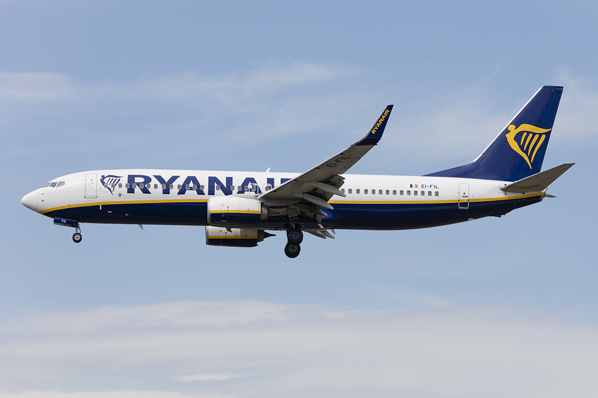 Ryanair, EI-FIL, Boeing, B737-8AS, 28.04.2018, FRA, Frankfurt, Germany 


