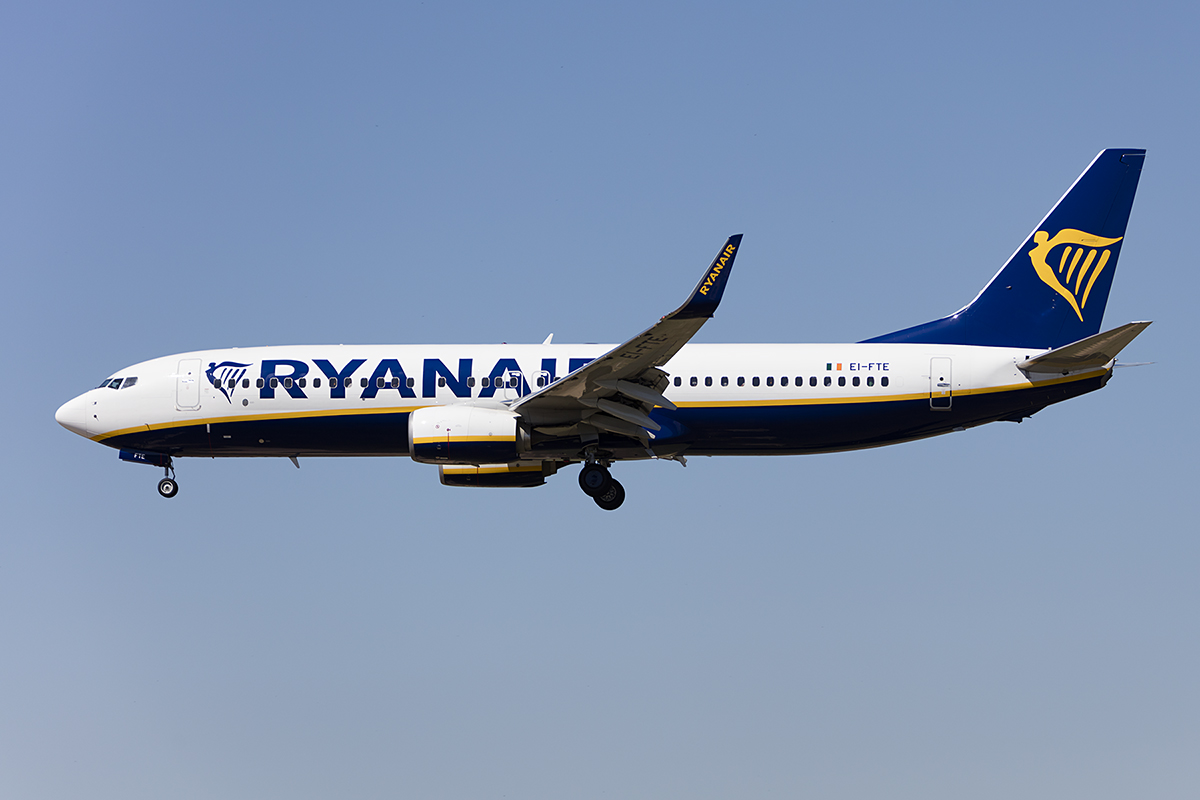 Ryanair, EI-FTE, Boeing, B737-8AS, 13.09.2017, BCN, Barcelona, Spain 