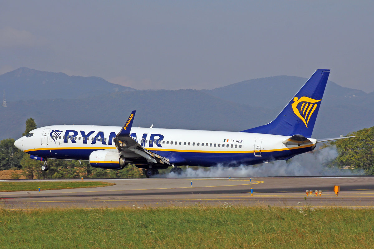 Ryanair, EI-GDR, Boeing 737-8AS, msn: 44812/6763, 16.Oktober 2018, BGY Bergamo, Italy.