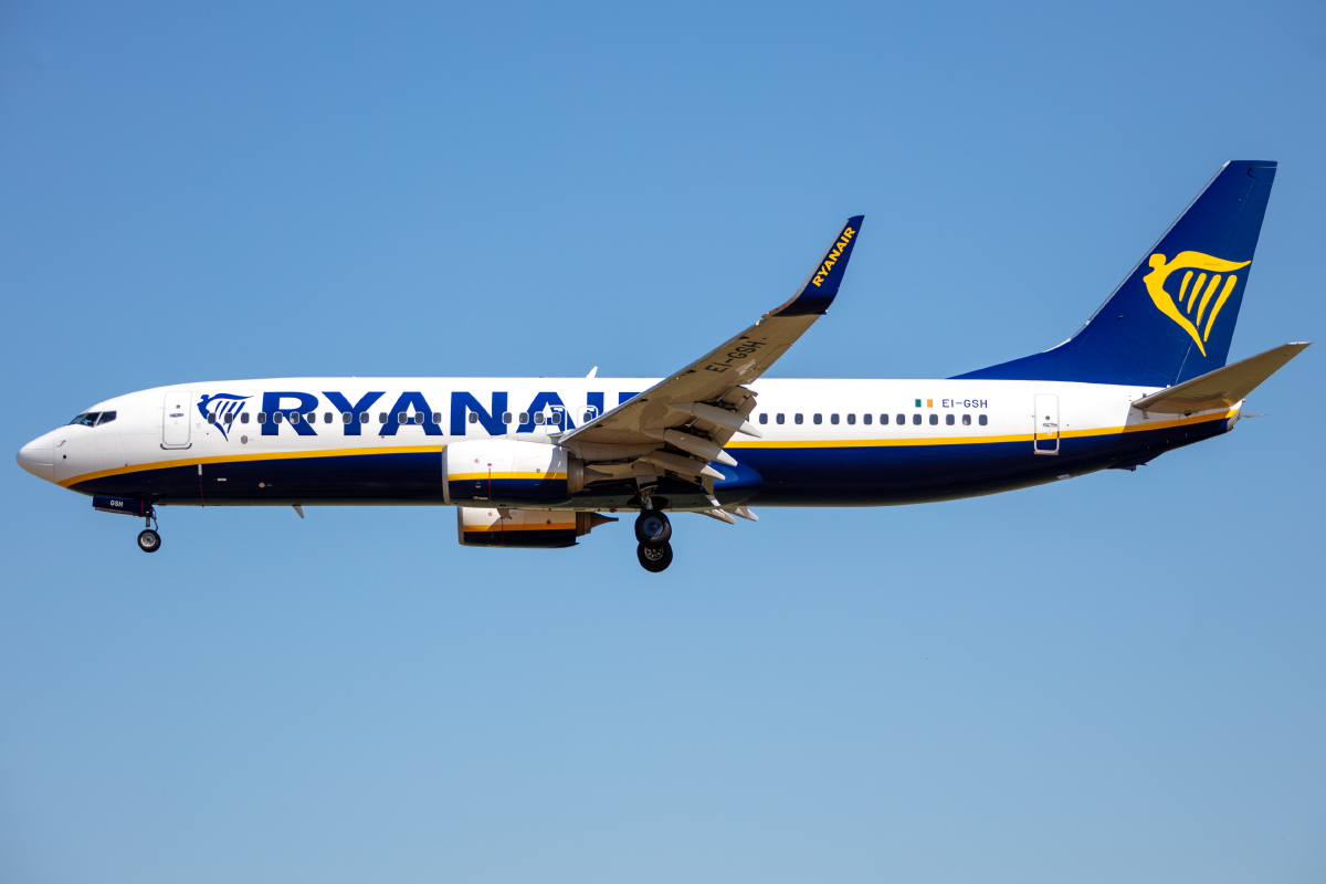 Ryanair, EI-GSH, Boeing, B737-8AS, 25.06.2023, BRU, Brüssel, Belgien