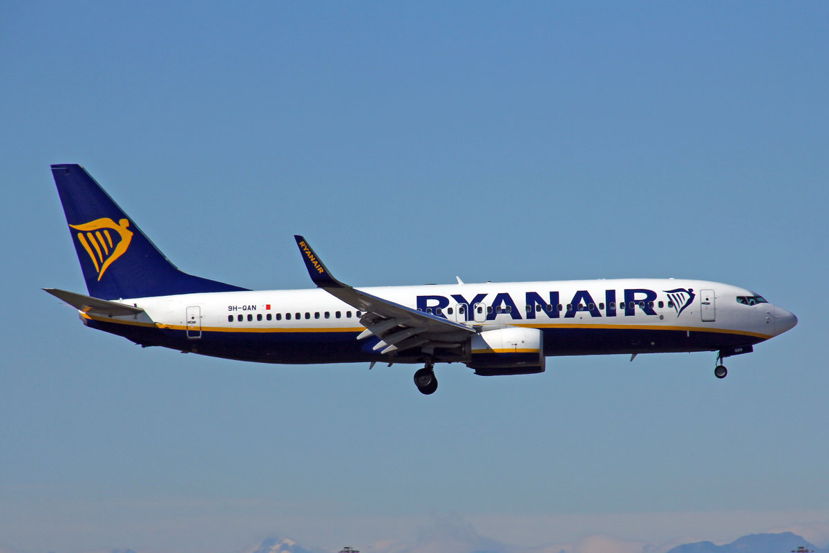 Ryanair (Operated by Malta Air), 9H-QAN, Boeing 737-8AS, msn: 44795/6409, 28.September 2020, MXP Milano-Malpensa, Italy.