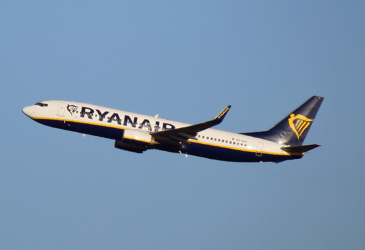 Ryanair(Malta Air), Boeing B 737-8AS, 9H-QAV, BER, 28.01.2024