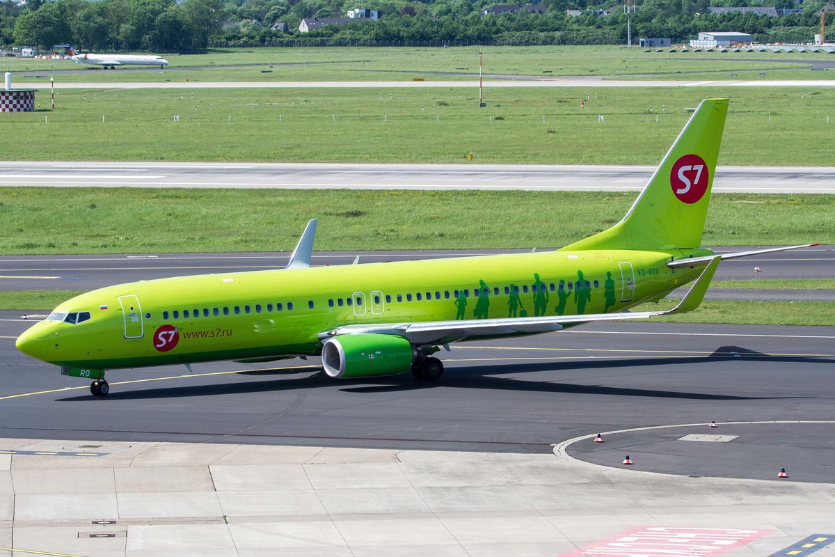 S7 - Siberia Airlines (S7-SBI), VQ-BRQ, Boeing, 737-8LP wl, 17.05.2017, DUS-EDDL, Düsseldorf, Germany 