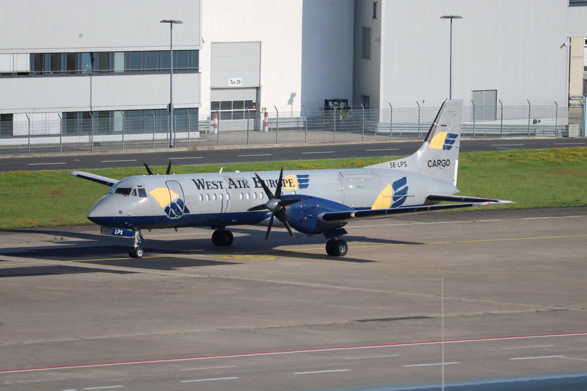 Saab-340, SE-LPS, West Air Europa, Köln/Bonn 1.6.2019