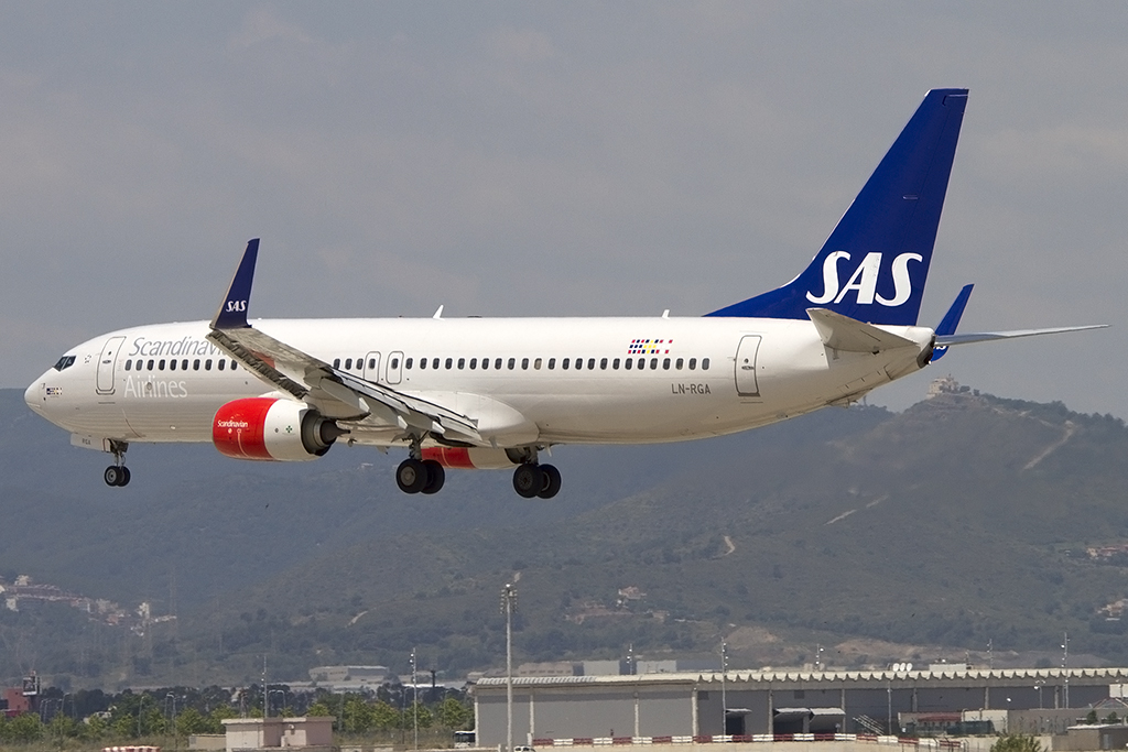 SAS, LN-RGA, Boeing, B737-86N, 02.06.2014, BCN, Barcelona, Spain





