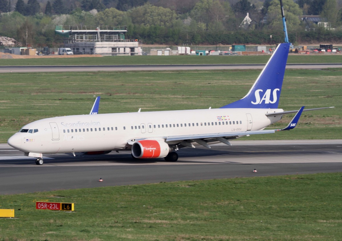 SAS (N), LN-RRH  Freja Viking , Boeing, 737-800 wl, 02.04.2014, DUS-EDDL, Dsseldorf, Germany
