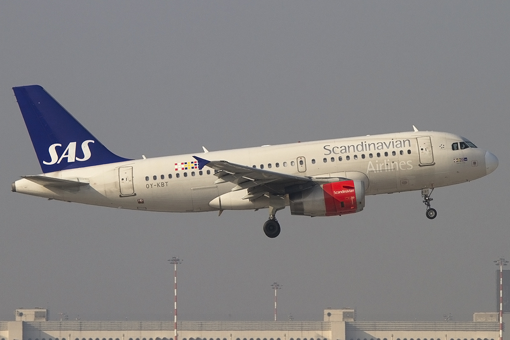SAS, OY-KBT, Airbus, A319-131, 19.02.2015, MXP, Mailand, Italy 




