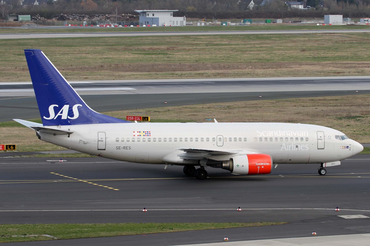 SAS (S), SE-RES  Rut Viking , Boeing, 737-7BX, 03.04.2015, DUS-EDDL, Düsseldorf, Germany