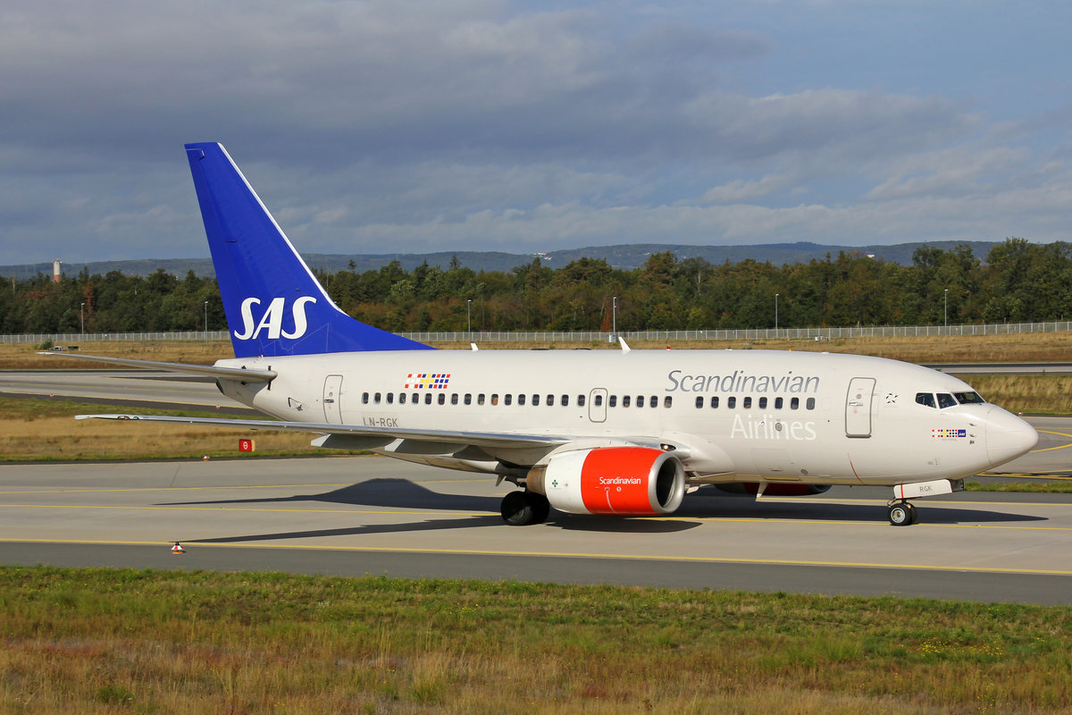 SAS Scandinavian Airlines, LN-RGK, Boeing B737-683, msn: 28313/447,  Vile Viking , 29.September 2019, FRA Frankfurt, Germany.