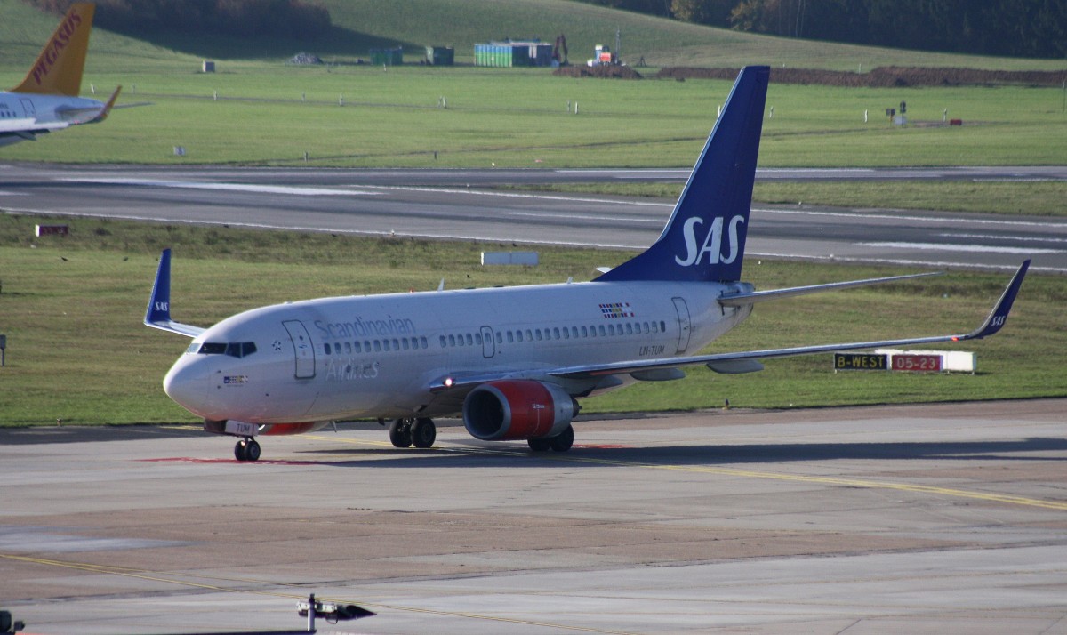 SAS Scandinavian Airlines, LN-TUM,(c/n 29098),Boeing 737-705,09.11.2014, HAM-EDDH, Hamburg, Germany 