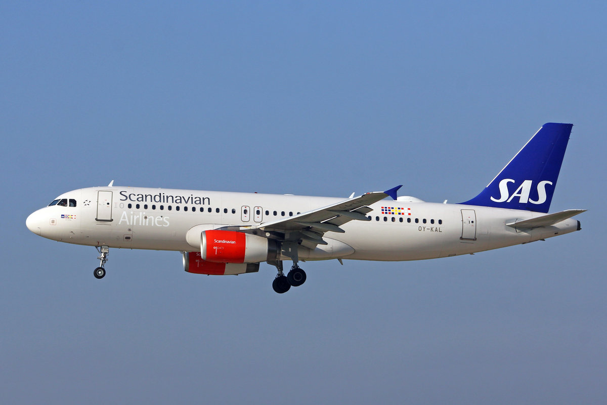 SAS Scandinavian Airlines, OY-KAL, Airbus A320-232, msn: 2883,  Jon Viking , 05.September 2018, ZRH Zürich, Switzerland.