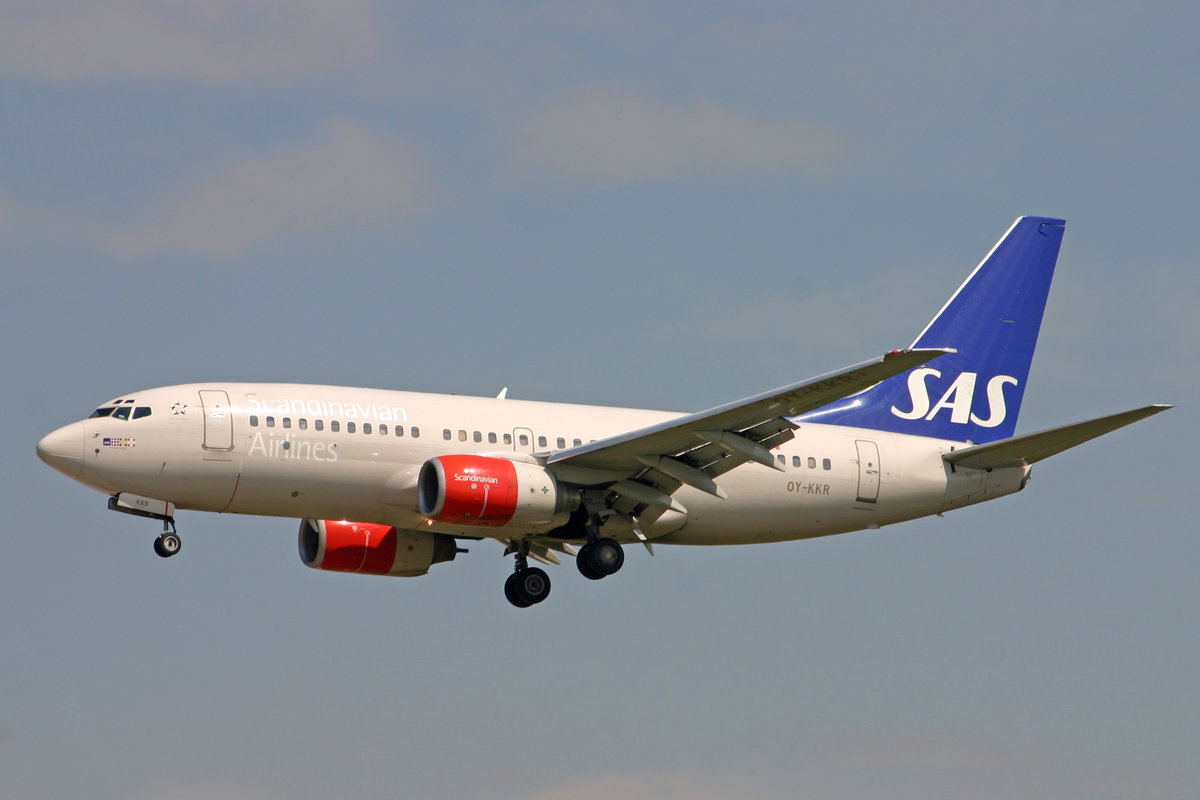 SAS Scandinavian Airlines, OY-KKR, Boeing 737-783, msn: 28316/476,  Gjuke Viking , 20.Mai 2005, FRA Frankfurt, Germany.